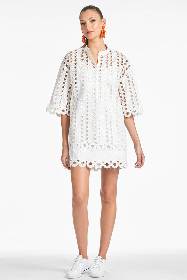 Sachin & Babi Capri Dress - White