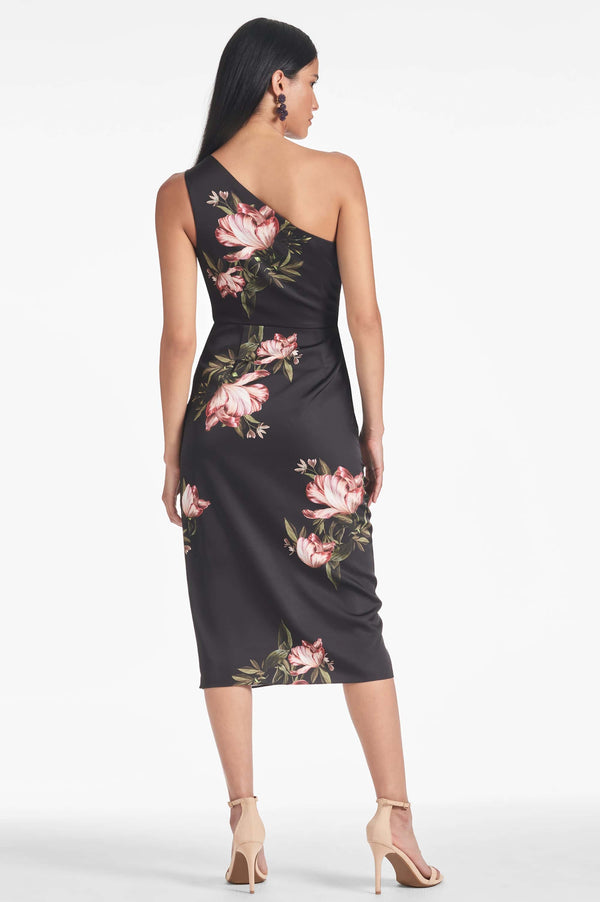 Sachin & Babi Carmen Dress - Noir Blossom - Final Sale