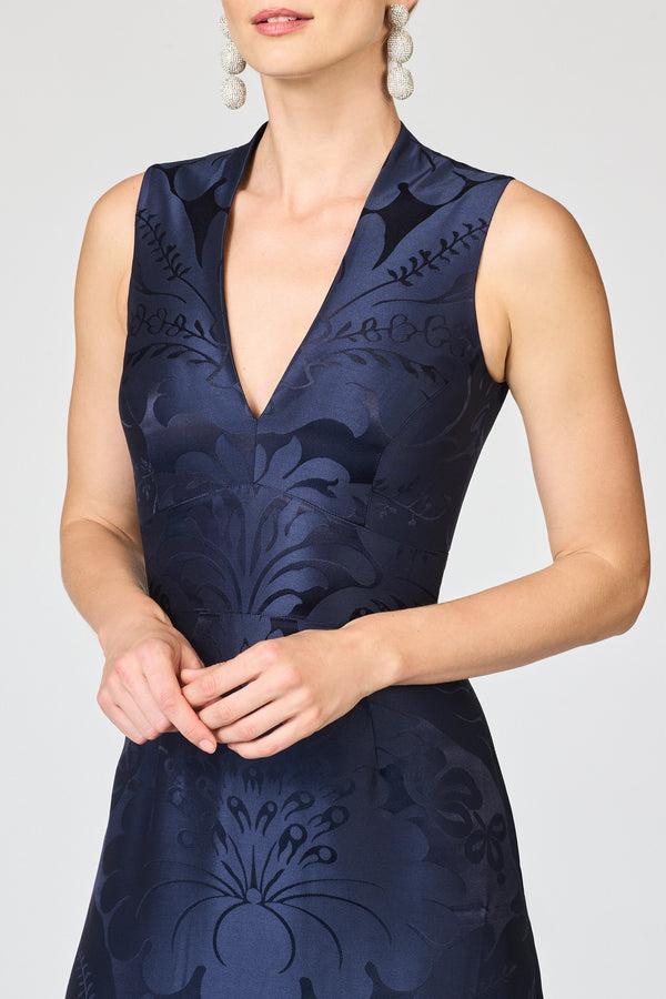 Sachin & Babi CELLA GOWN - DEEP OCEAN