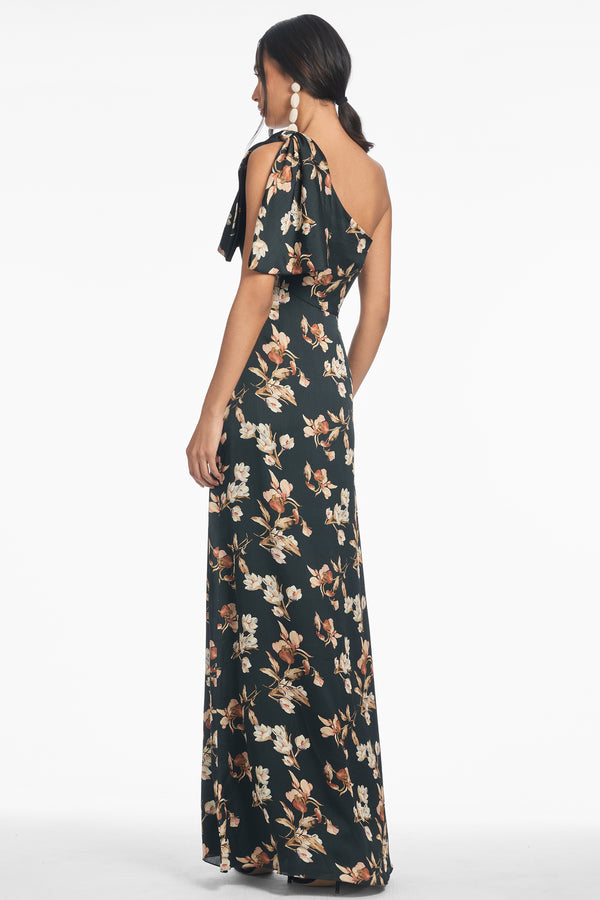 Sachin & Babi Chelsea Gown - Black Venetia Petal