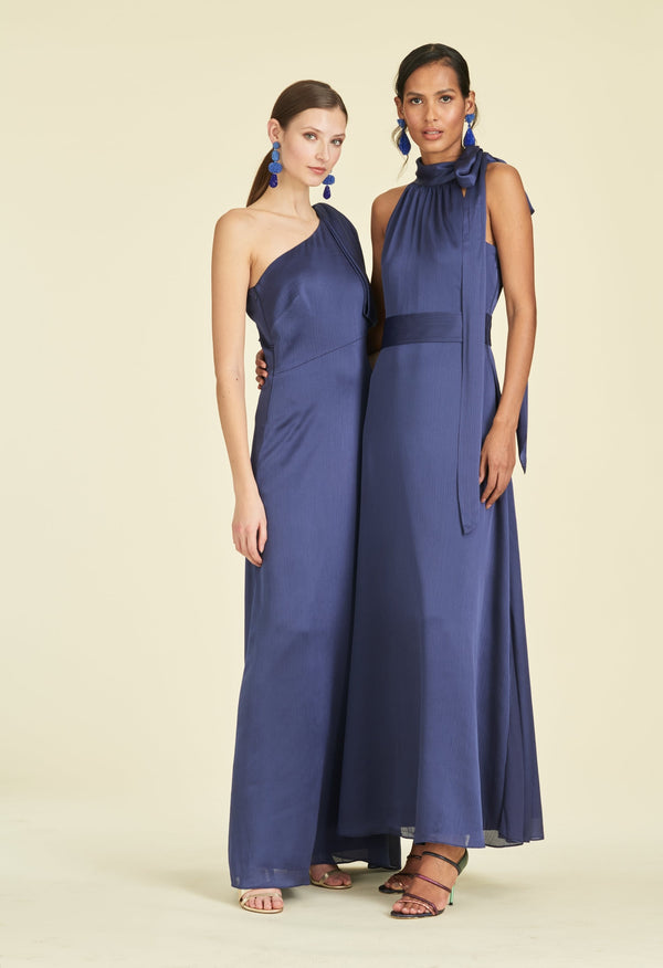 Sachin & Babi Chelsea Gown - Deep Cobalt