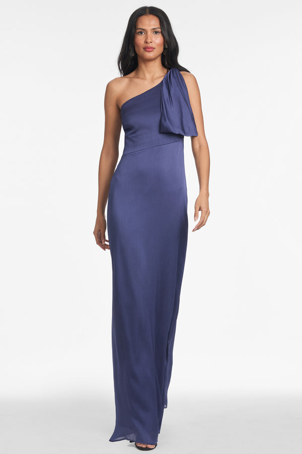 sachin & babi Chelsea Gown - Deep Cobalt