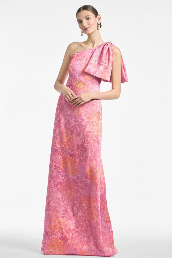 sachin & babi Chelsea Gown - Pastel Sunset Hydrangea