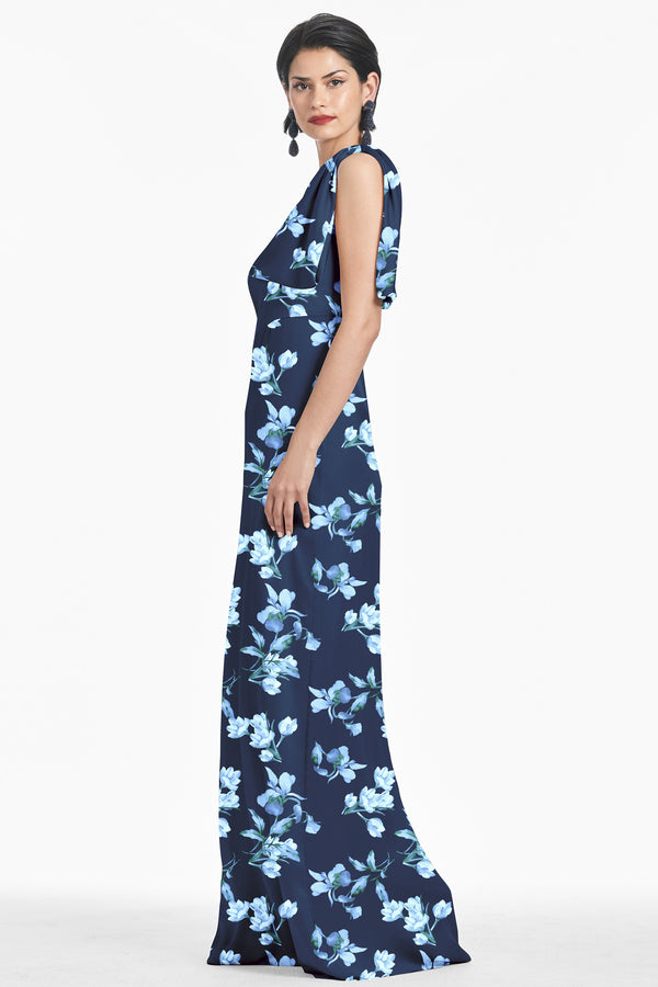 Sachin & Babi Chelsea Gown - Poseidon Venetian Petal