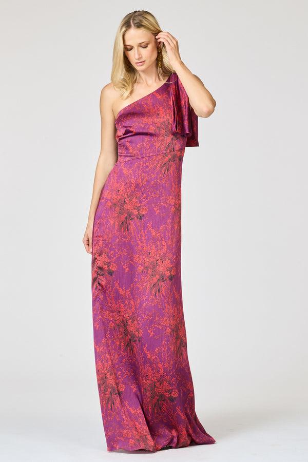 sachin & babi CHELSEA GOWN - RASPBERRY BOUQUET
