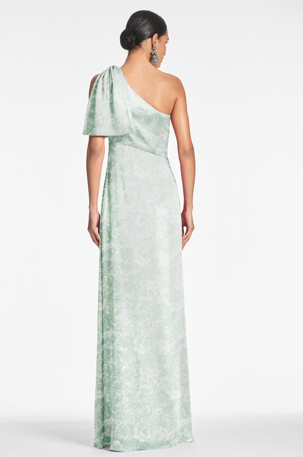 Sachin & Babi Chelsea Gown - Sage Painted Floral