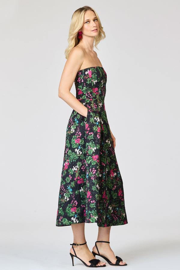 Sachin & Babi CLOQUE SHAY DRESS - ROYAL GARDENS