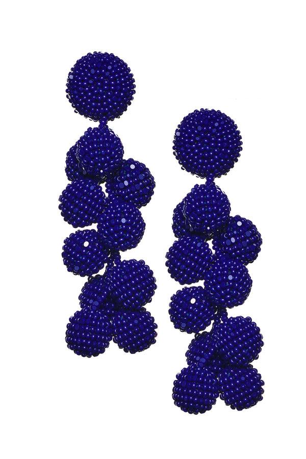 Sachin & Babi COCONUTS EARRINGS - IMPERIAL BLUE
