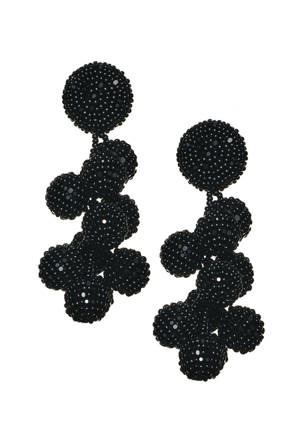 Sachin & Babi COCONUTS EARRINGS - JET