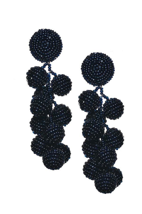 Sachin & Babi COCONUTS EARRINGS - NAVY