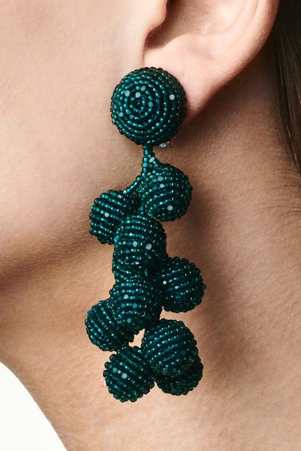 sachin & babi COCONUTS EARRINGS - TEAL