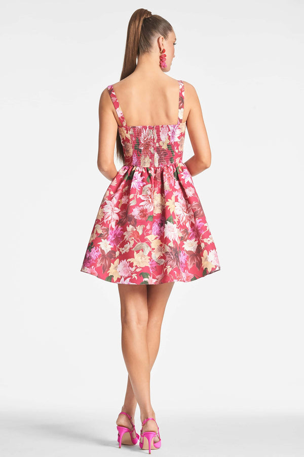 Sachin & Babi Cora Dress - Deep Pink Dahlia - Final Sale