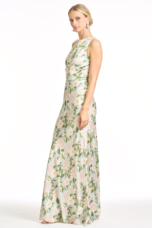 Sachin & Babi DELPHINE GOWN - CELADON SWEETBRIAR