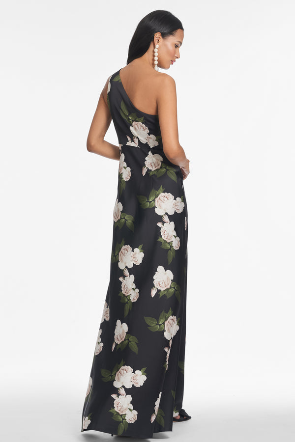 Sachin & Babi DELPHINE GOWN - OBSIDIAN BLOOMS