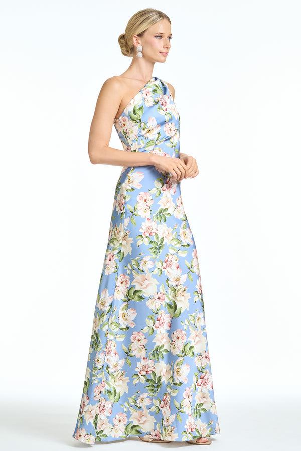 Sachin & Babi DELPHINE GOWN - TWILIGHT CAMELLIAS