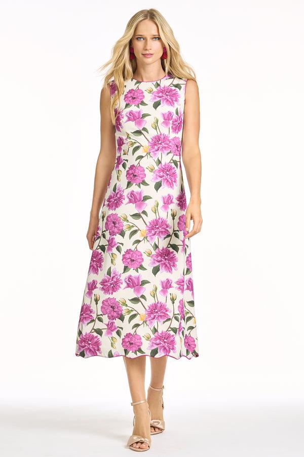 sachin & babi DEVON DRESS - AZALEA PINK PEONY
