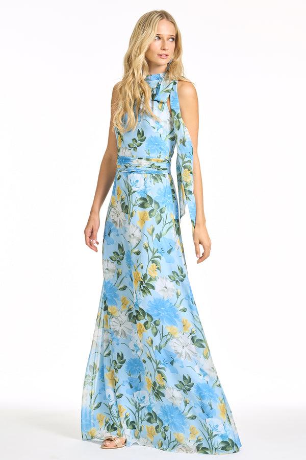 Sachin & Babi DIANA GOWN - SUNSHINE AND SEA SERENADE