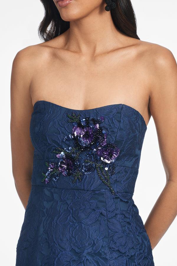 Sachin & Babi EDIE GOWN - MIDNIGHT - FINAL SALE