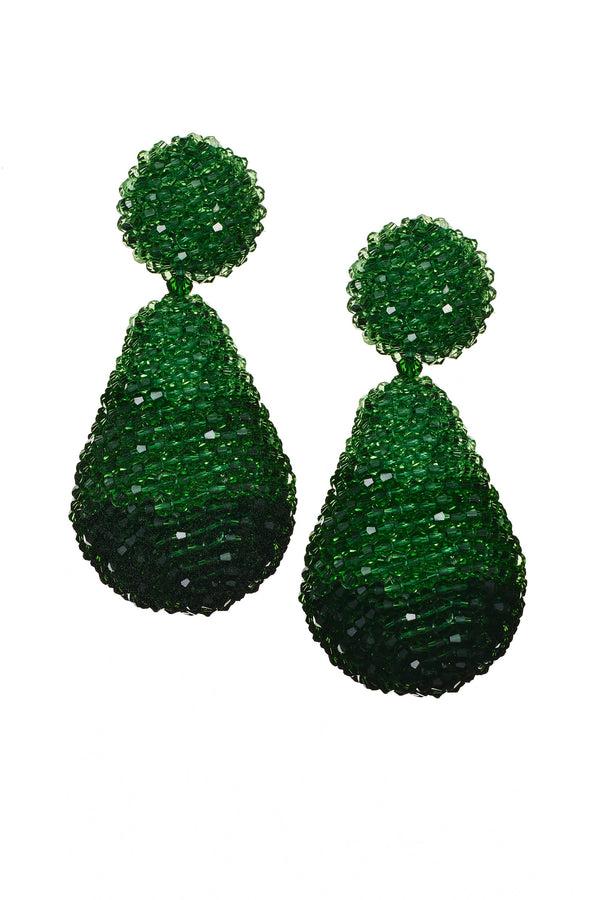 Sachin & Babi ELISE EARRINGS - EMERALD