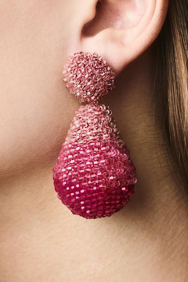 sachin & babi ELISE EARRINGS - RASPBERRY