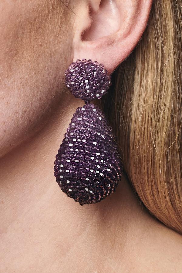 sachin & babi ELISE EARRINGS - VIOLET