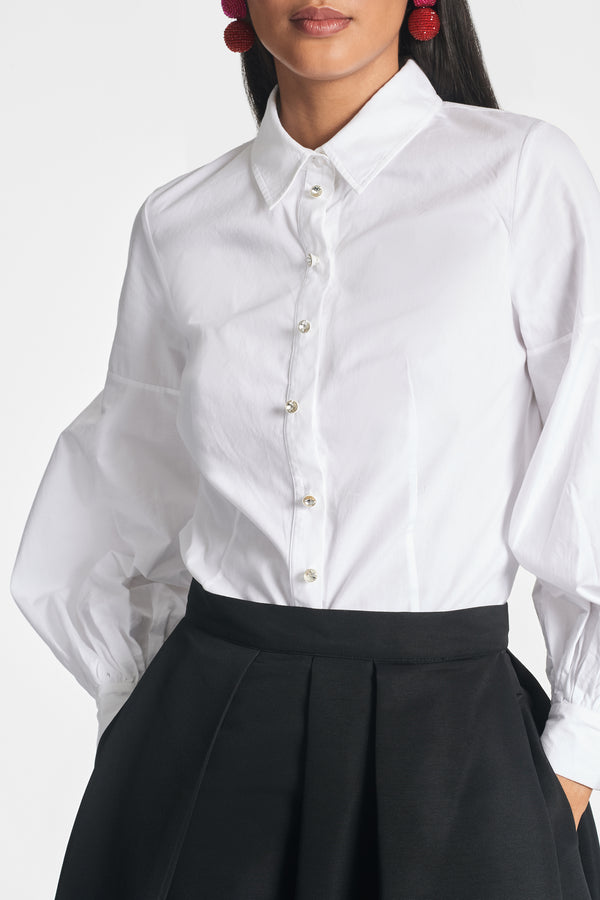 Sachin & Babi Elizabeth Top - White