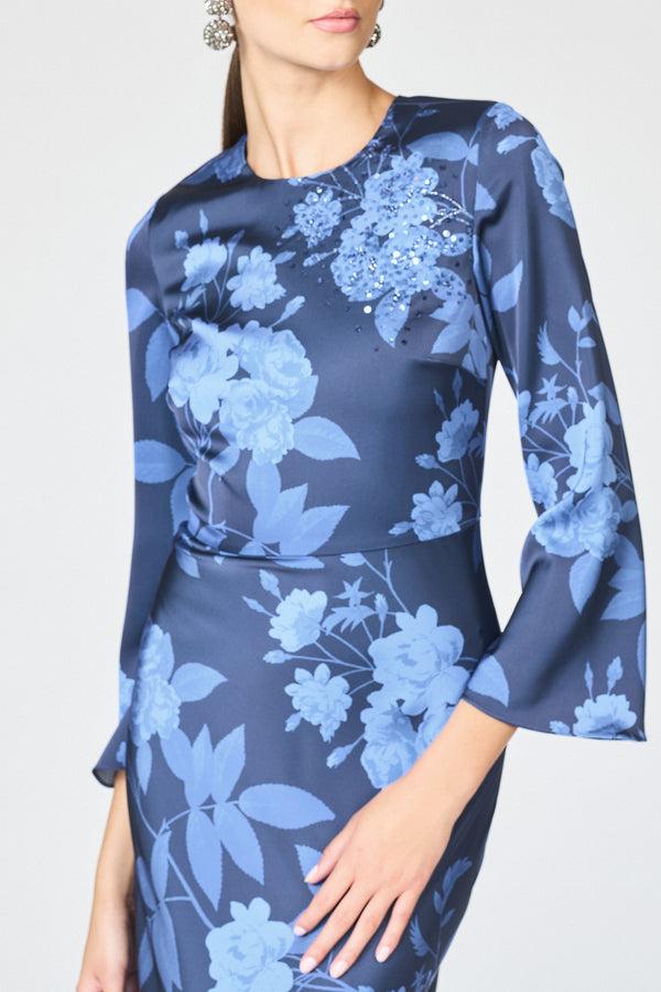 Sachin & Babi EMBELLISHED ALEX GOWN - GALAXY ROSES