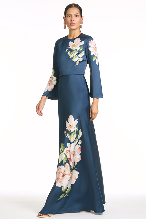 Sachin & Babi EMBELLISHED ALEX GOWN - NIGHT BLOOMS