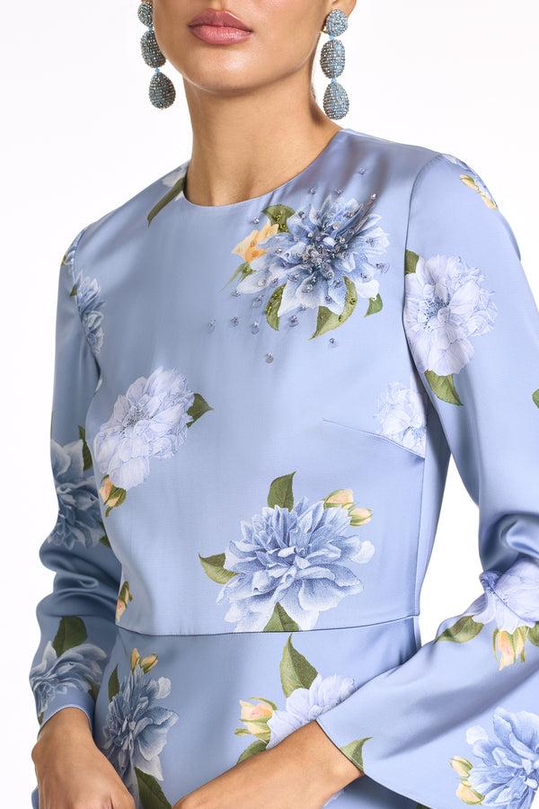 Sachin & Babi EMBELLISHED ALEX GOWN - TWILIGHT CORSAGE