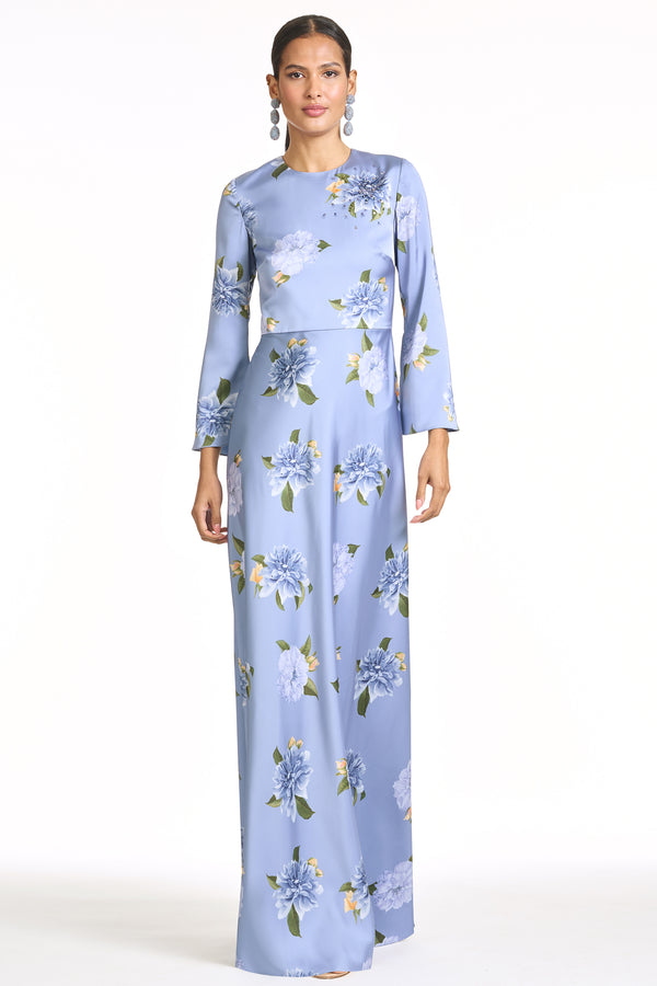 sachin & babi EMBELLISHED ALEX GOWN - TWILIGHT CORSAGE