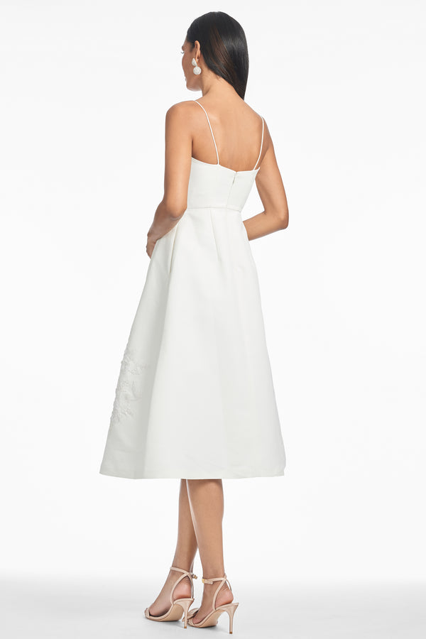 Sachin & Babi EMBELLISHED AUDRA DRESS - IVORY