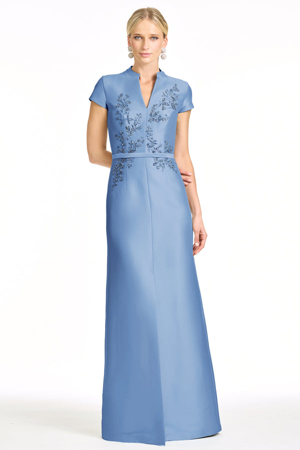 sachin & babi EMBELLISHED CHARLOTTE GOWN - OPAL