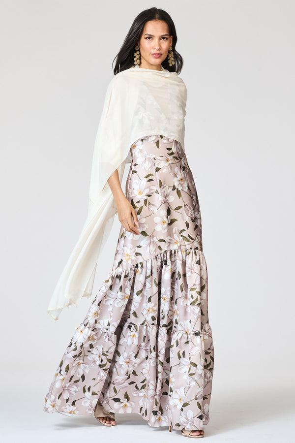 Sachin & Babi EMBELLISHED EMMY SCARF - IVORY