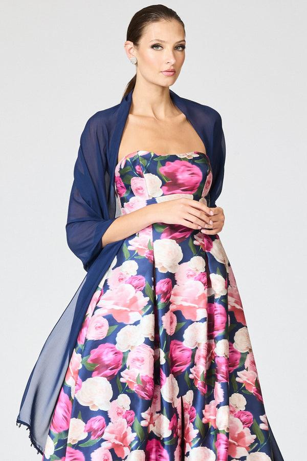 Sachin & Babi EMBELLISHED EMMY SCARF - OCEAN BLUE