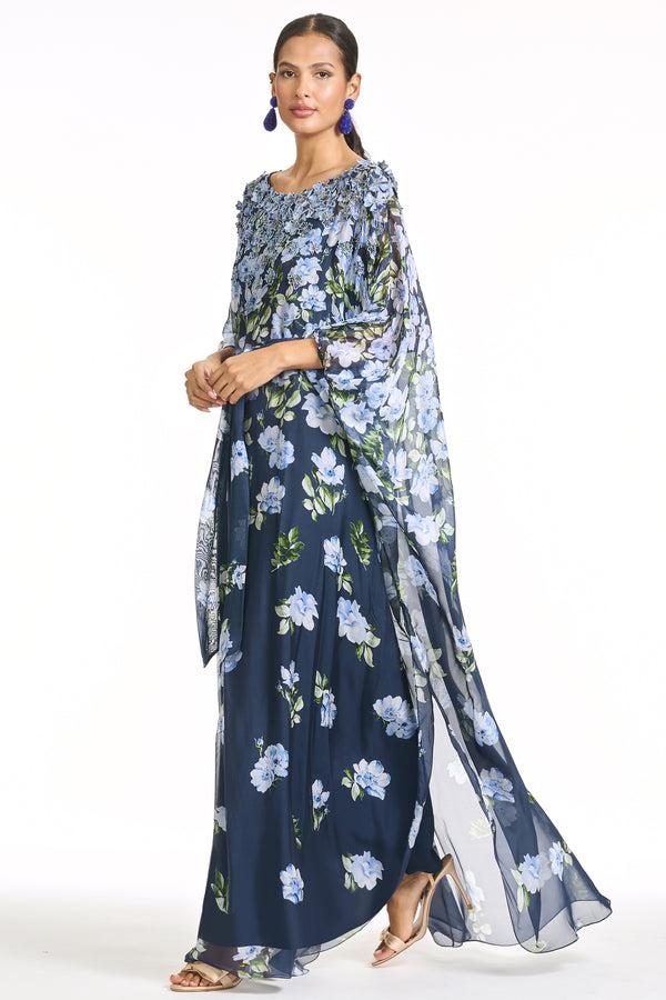 Sachin & Babi EMBELLISHED GILDA GOWN - CORSAGE DEGRADE