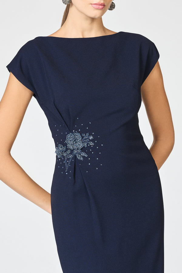 Sachin & Babi EMBELLISHED KELLY GOWN - MIDNIGHT