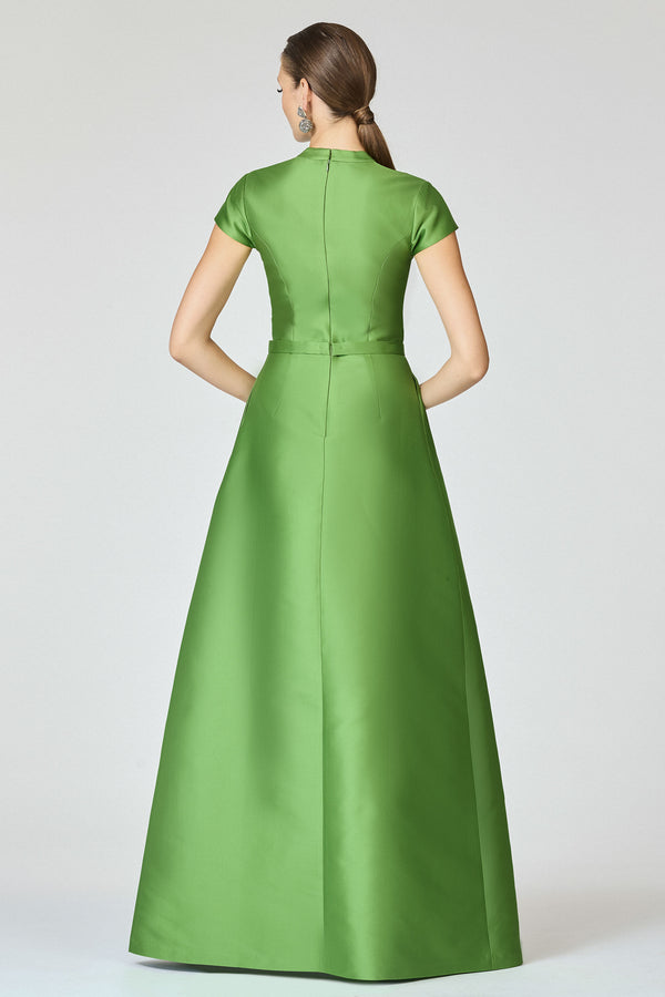 Sachin & Babi EMBELLISHED MARNI GOWN - TSAVORITE