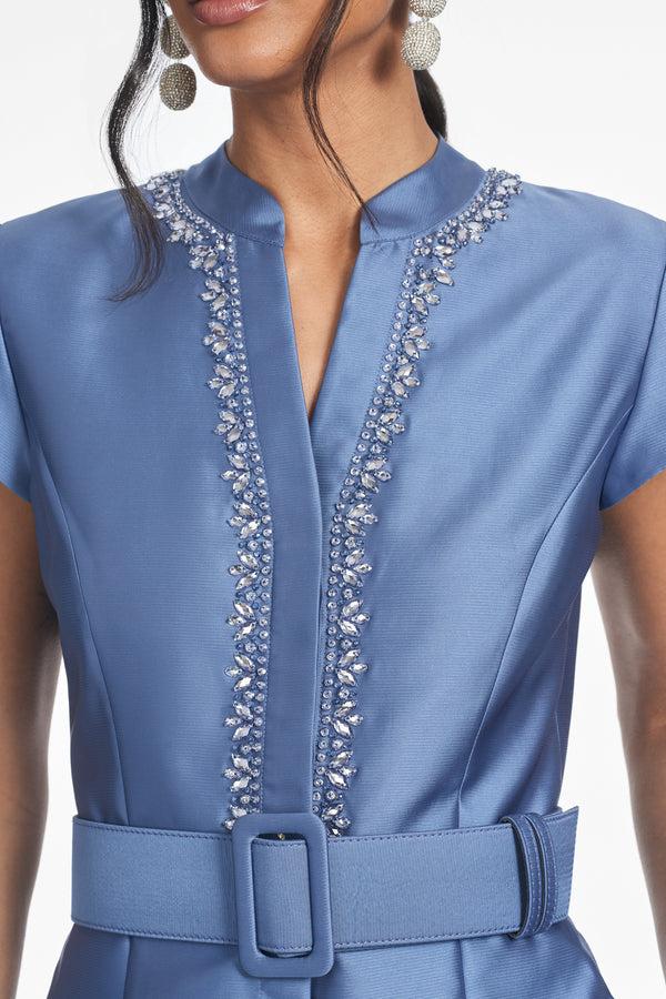 Sachin & Babi EMBELLISHED MARTA GOWN - TWILIGHT