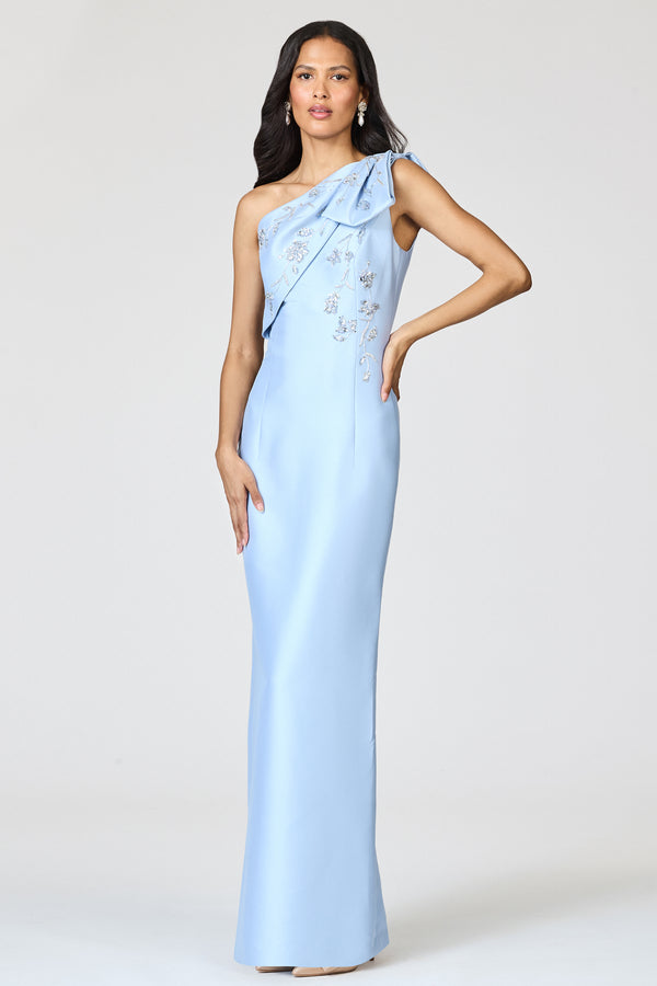 sachin & babi EMBELLISHED OLIVIA GOWN - GLACIAL BLUE