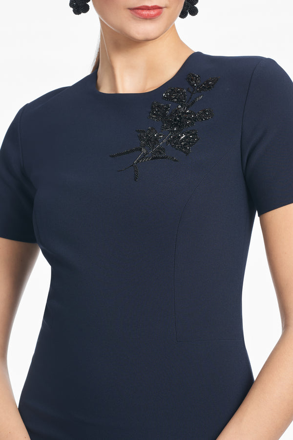 Sachin & Babi EMBELLISHED TAMARA DRESS - MIDNIGHT