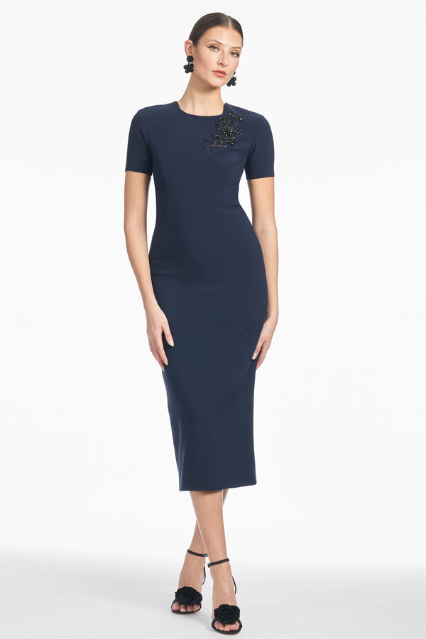 Sachin & Babi EMBELLISHED TAMARA DRESS - MIDNIGHT