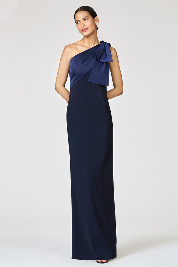 sachin & babi ESTRELLA GOWN - MIDNIGHT