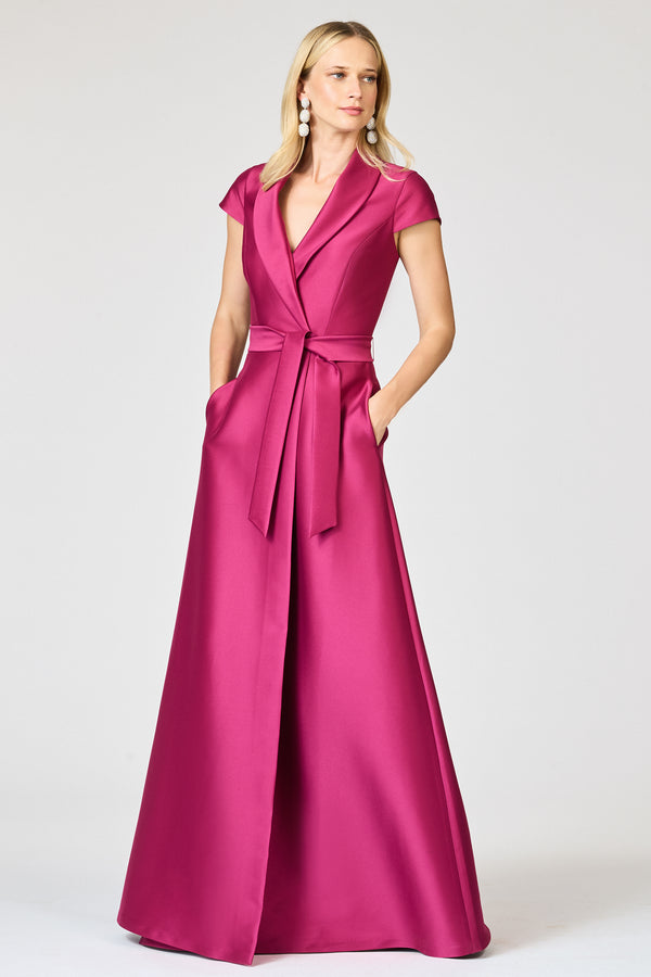 sachin & babi ETIENNE GOWN - RHODOLITE