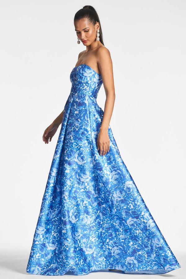 sachin & babi Giovanna Gown - Mediterranean Blooms