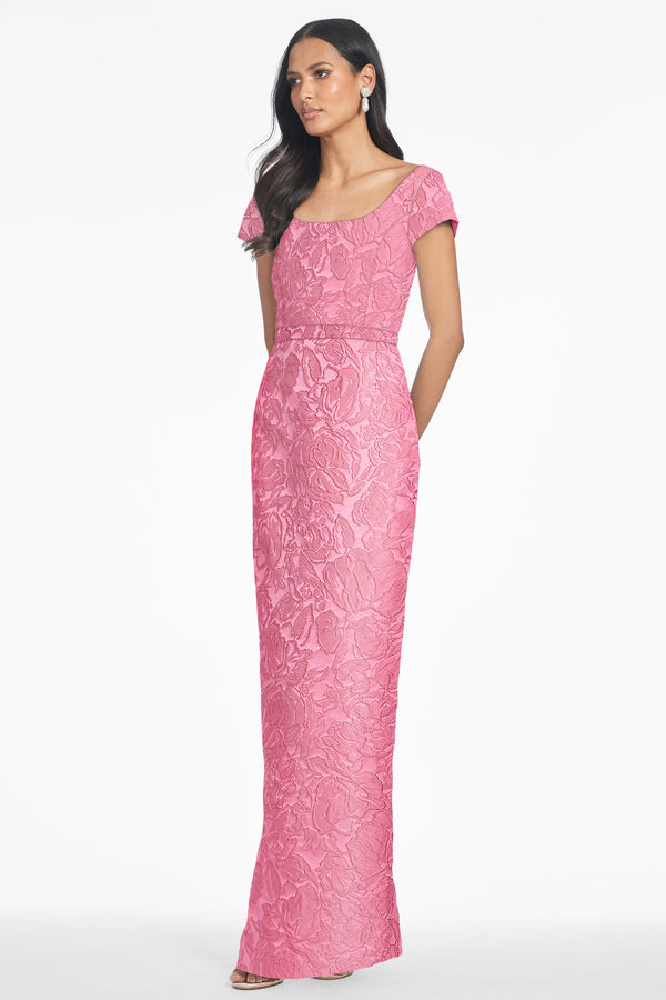 sachin & babi GRACE GOWN - ROSE PINK