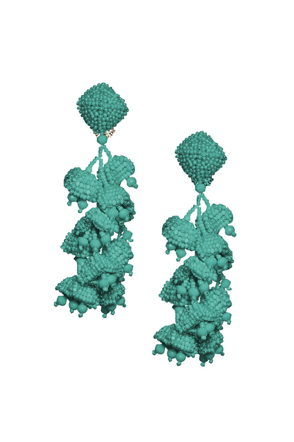 sachin & babi GRAPES EARRINGS - MINT
