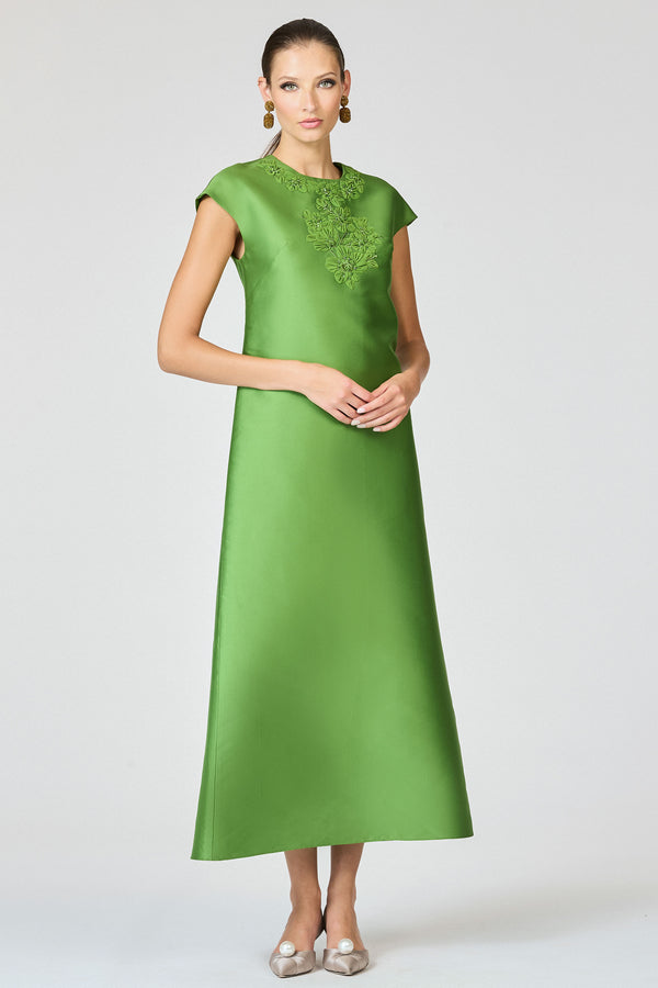 Sachin & Babi GWENDOLYN GOWN - GREEN GARNET
