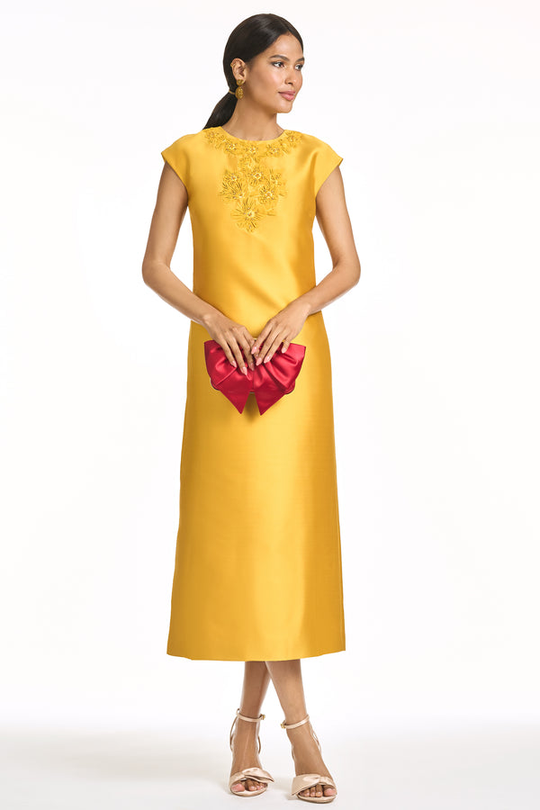Sachin & Babi GWENDOLYN GOWN - SAFFRON