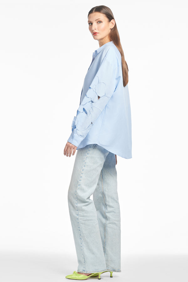 Sachin & Babi HALSEY TOP - DELFT BLUE