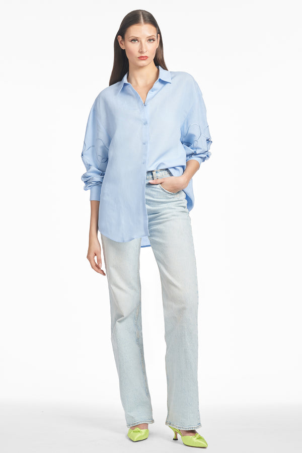 Sachin & Babi HALSEY TOP - DELFT BLUE